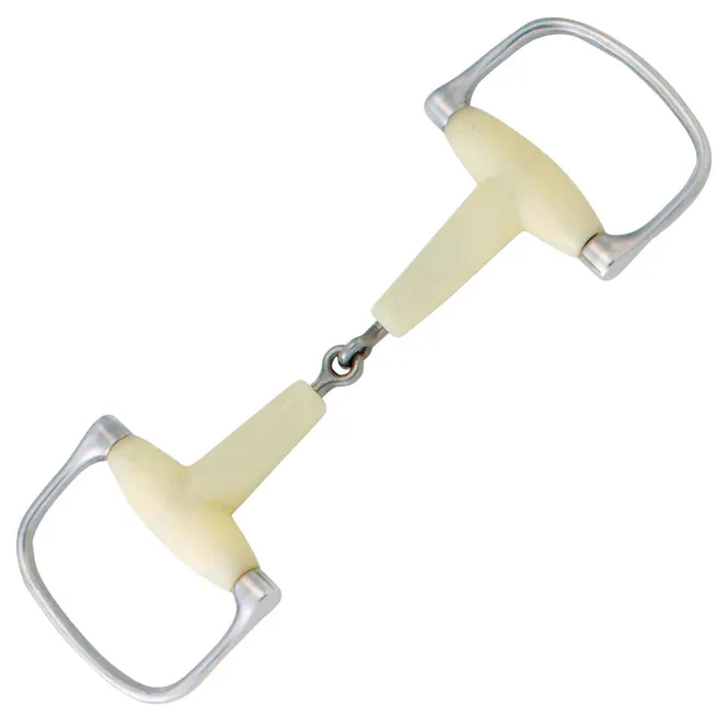 Hovedbilde Bitt Happy Mouth D-Ring Todelt