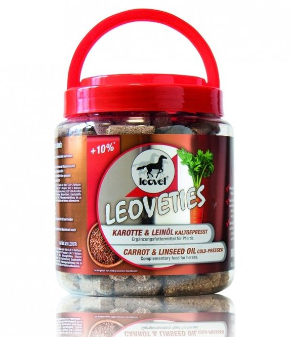 Hovedbilde LEOVET LEOVETIES CAROTT & LINSEED COLD-PRESSED ...